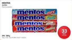 Nielsen's Discount MENTOS Jumbo tilbud