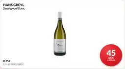 Nielsen's Discount HANS GREYL Sauvignon Blanc tilbud
