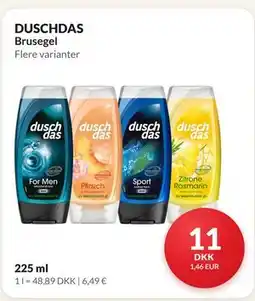 Nielsen's Discount DUSCHDAS tilbud