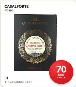 Nielsen's Discount CASALFORTE Rosso tilbud
