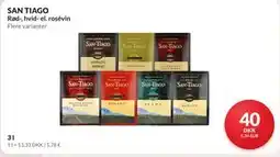 Nielsen's Discount SAN TIAGO Rød-, hvid- el. rosévin tilbud