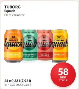 Nielsen's Discount TUBORG tilbud