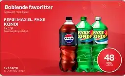 Nielsen's Discount PEPSI MAX EL. FAXE KONDI tilbud