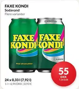 Nielsen's Discount FAXE KONDI tilbud
