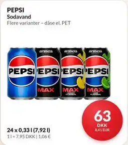 Nielsen's Discount PEPSI tilbud