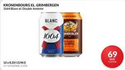 Nielsen's Discount KRONENBOURG EL. GRIMBERGEN tilbud