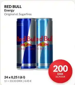 Nielsen's Discount RED BULL tilbud