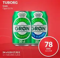 Nielsen's Discount TUBORG tilbud
