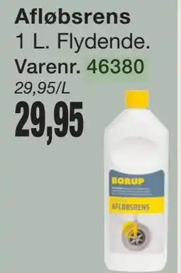 Harald Nyborg Afløbsrens tilbud