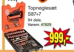 Harald Nyborg Topnøglesæt S87+7 tilbud
