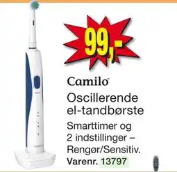 Harald Nyborg Camilo Oscillerende el-tandbørste tilbud