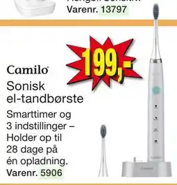 Harald Nyborg Camilo Sonisk el-tandbørste tilbud