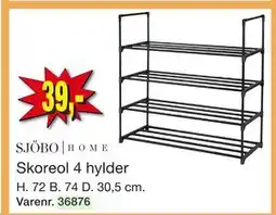Harald Nyborg Skoreol 4 hylder tilbud