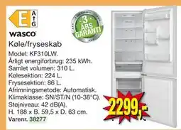 Harald Nyborg Køle/fryseskab tilbud