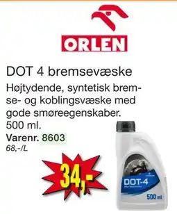 Harald Nyborg DOT 4 bremsevæske tilbud