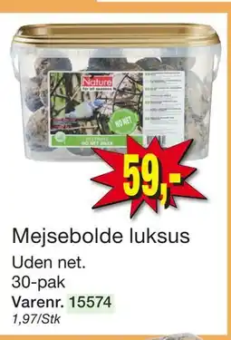 Harald Nyborg Mejsebolde luksus tilbud