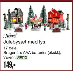 Harald Nyborg Julebysæt med lys tilbud