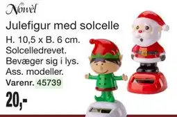 Harald Nyborg Julefigur med solcelle tilbud