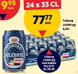 BorderShop Tuborg Julebryg 5,6% tilbud