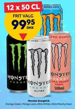BorderShop Monster Energidrik tilbud