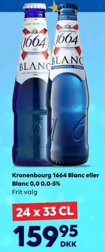 BorderShop Kronenbourg 1664 Blanc eller Blanc 0,0 tilbud