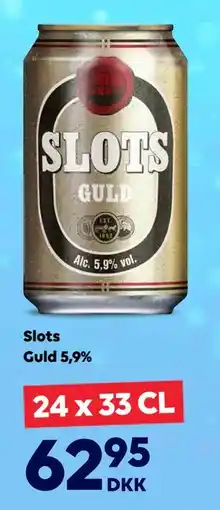 BorderShop Slots Guld 5,9% tilbud