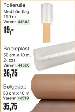 Harald Nyborg Tæppe / folie & emballage (sektion) tilbud
