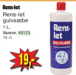 Harald Nyborg Rens-let gulvsæbe tilbud