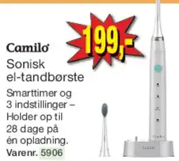 Harald Nyborg Sonisk el-tandbørste tilbud
