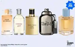 Matas Karl Lagerfeld, Tommy Hilfiger, Jimmy Choo, Coach og Gant tilbud