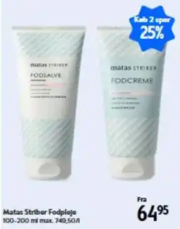 Matas Matas Striber Fodpleje tilbud