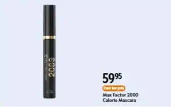Max Factor 2000 Calorie Mascara