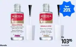Matas Mavala Mava-Strong Mavala Stop tilbud