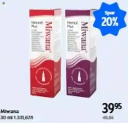 Matas Miwana Herbal Plus tilbud