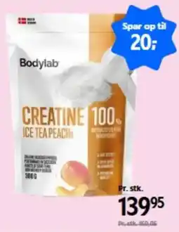 Matas Bodylab creatine ice tea peach tilbud