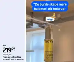 Matas Nuxe Super Serum tilbud
