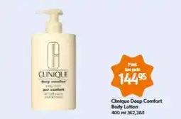 Matas Clinique Deep Comfort Body Lotion tilbud