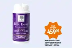 Matas New Nordic Blue Berry Øjenvitamin tilbud
