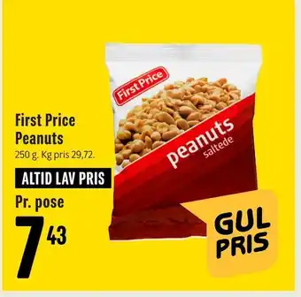 Min Købmand First Price Peanuts tilbud