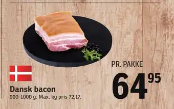 SPAR Dansk bacon tilbud