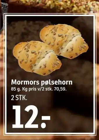 Mormors pølsehorn