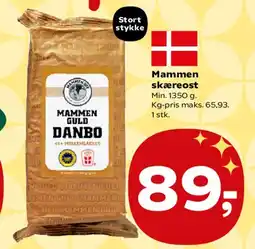 SuperBrugsen Mammen Guld Danbo tilbud