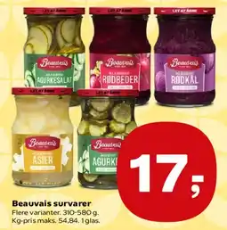 SuperBrugsen Beauvais survarer tilbud