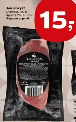 SuperBrugsen Andebryst tilbud