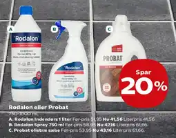 SuperBrugsen Probat olierede sæbe tilbud