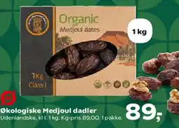 SuperBrugsen Økologiske Medjoul dadler tilbud