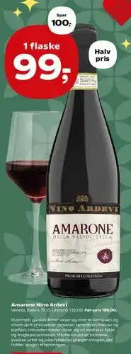 SuperBrugsen Amarone Nino Ardevi tilbud