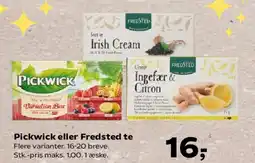 SuperBrugsen Pickwick eller Fredsted te tilbud