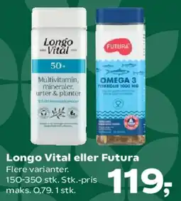SuperBrugsen Longo Vital eller Futuro tilbud