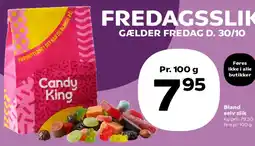 SuperBrugsen Fredagsslik - Candy King tilbud